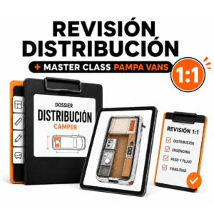 Revisión 1:1 Distribución Camper + Masterclass Pampa Vans